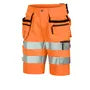 4-VEIS STRETCH SHORTS THS MED HENGELOMMER KL. 2 ORANGE OG GUL