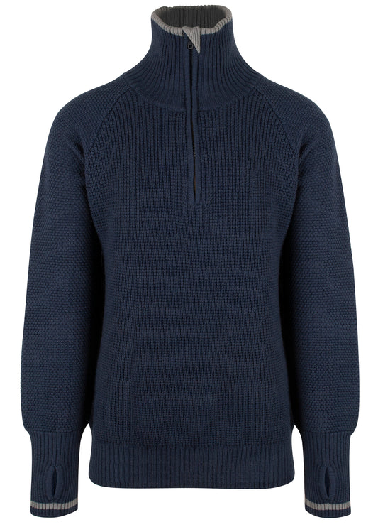 4102 Besseggen 1/4 Zip Merino Genser