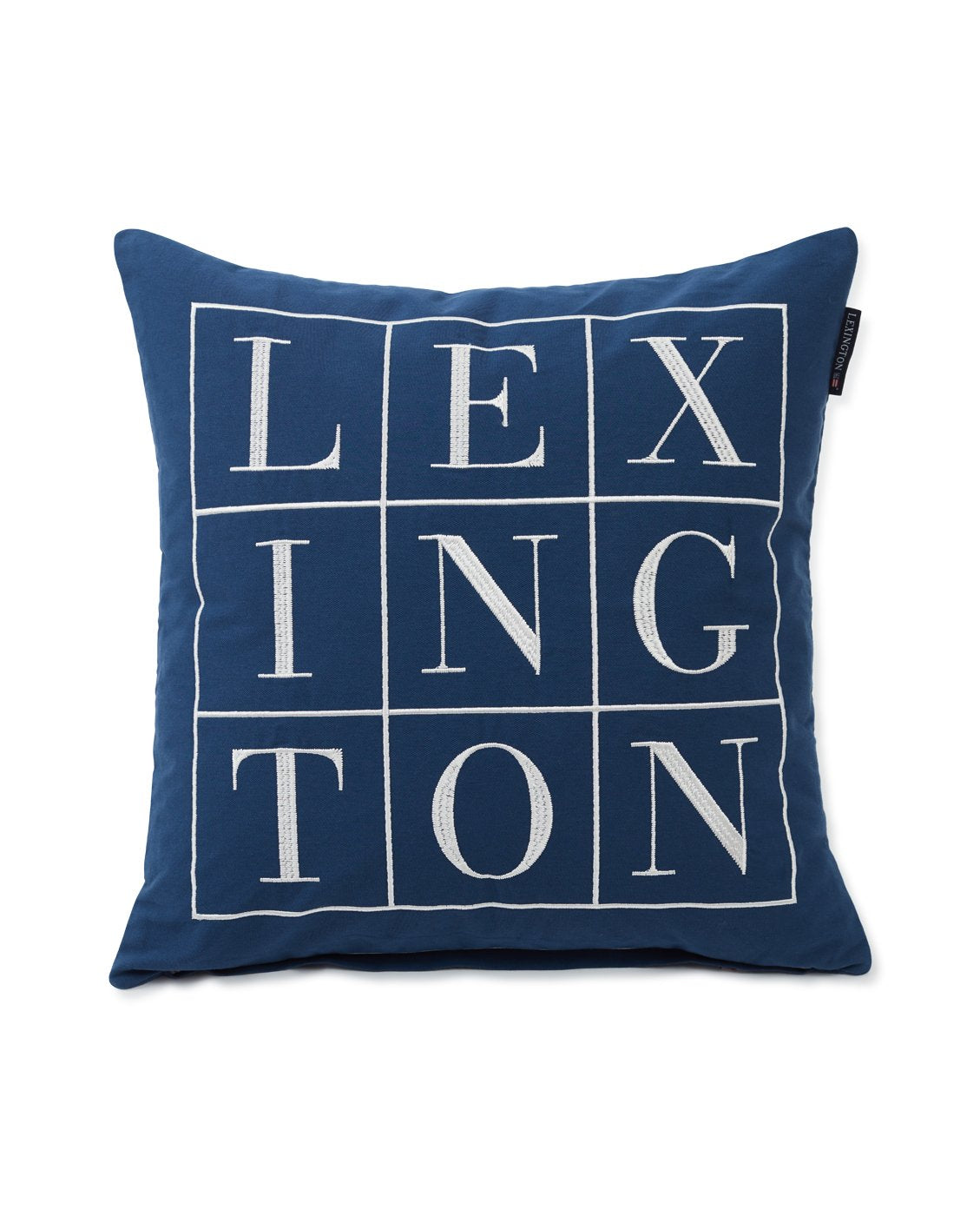 LX10004001 Lexington  Logo Cotton Twill Pillow Cover